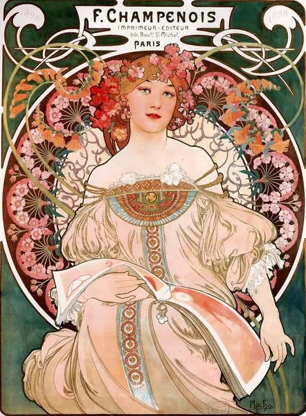 Affiche Alfons Mucha