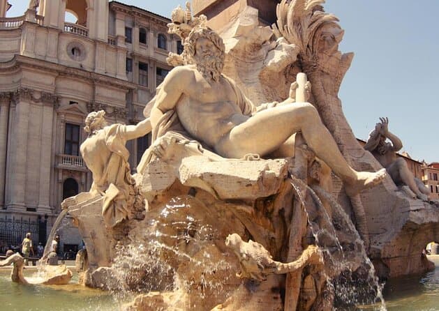 Fontaine des Quatre Fleuves - Rome