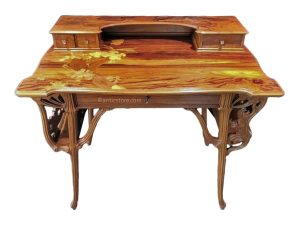 Emile Gallé - Bureau Art nouveau "Aux ombelles"